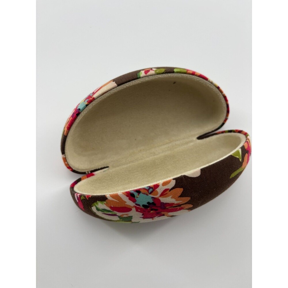 Vera Bradley English Rose Hard Clamshell Sunglasses Eyeglasses Case Retired - Picture 5 of 5